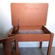 Bureau et chaise écolier terracotta