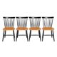 Set of 4 chairs by Sven-Erik Fryklund for Hagafors, Sweden, 1960s.