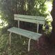Vintage garden bench 50s