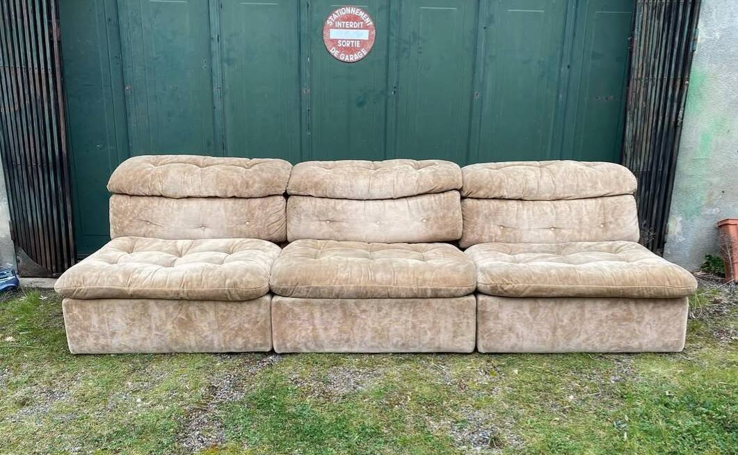 3 armchairs, 1970s