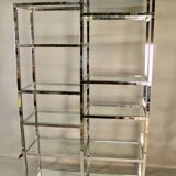 70's chrome shelf