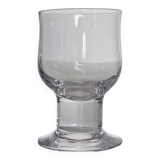 Verres à pied épais vintage