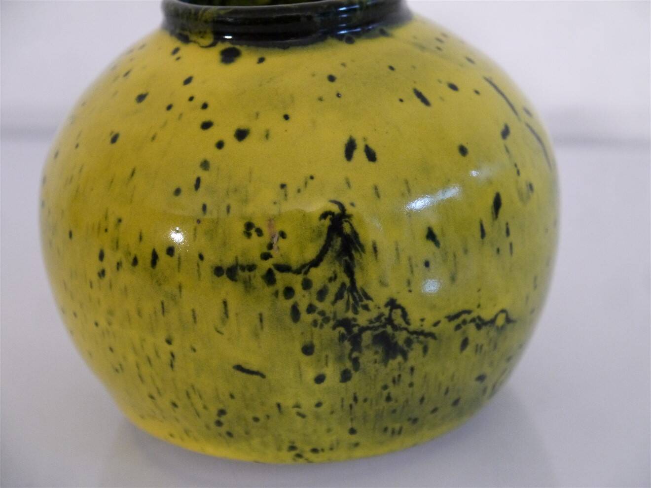 Ceramic ball vase 1960