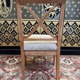 Set of 9 Louis XVI-Directoire style chairs