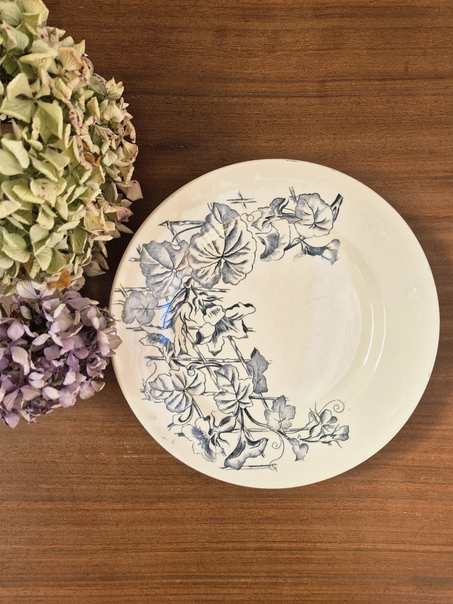 Vintage ironstone compote