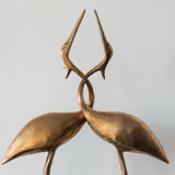 Brass herons
