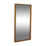 Vintage Scandinavian mirror with wooden frame