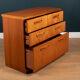 Restored Teak 1960s Retro 2 Drawer Over 3 Chest Of Drawers By Meredew