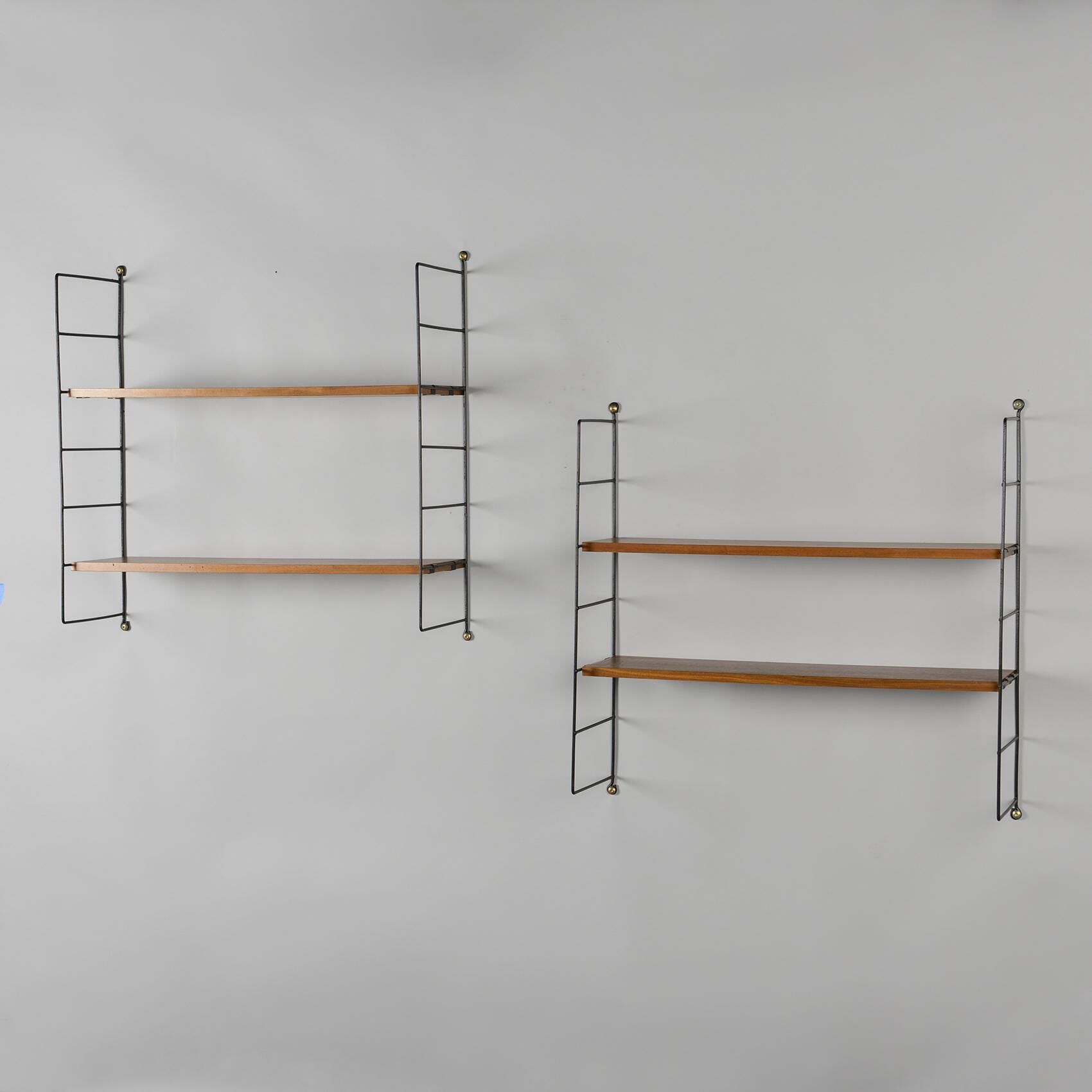 Pair of shelves model String, Sweden circa 1960