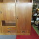 Meuble modulable de bureau ou de salon plaqué chêne des années 1960