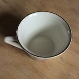 Lot 2 tasses à café chevreuse Gien Sarreguemines