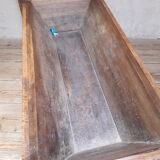 Solid walnut kneading table old XIX°
