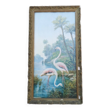Tableau pastel ancien