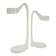 Pair of designer candle holders by Monika Mulder for vintage Ikea