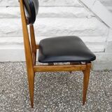 Series of six scandinavian chairs