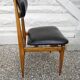 Series of six scandinavian chairs