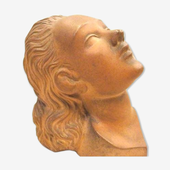 Terracotta bust