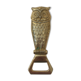 Bronze owl bottle opener