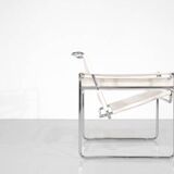 "B3 Wassily" armchair in fabric by Marcel Breuer for Bononia, Italy