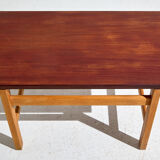 Table basse en chêne par Hans J. Wegner pour Getama