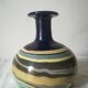 Vase boule en terre mêlée