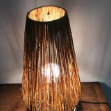 Ceramic lamp signed Jean Rivière 1950