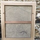 Oil on canvas flowers G de Marco 50X60