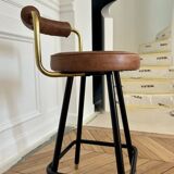 Fauteuil / tabouret de bar cuir