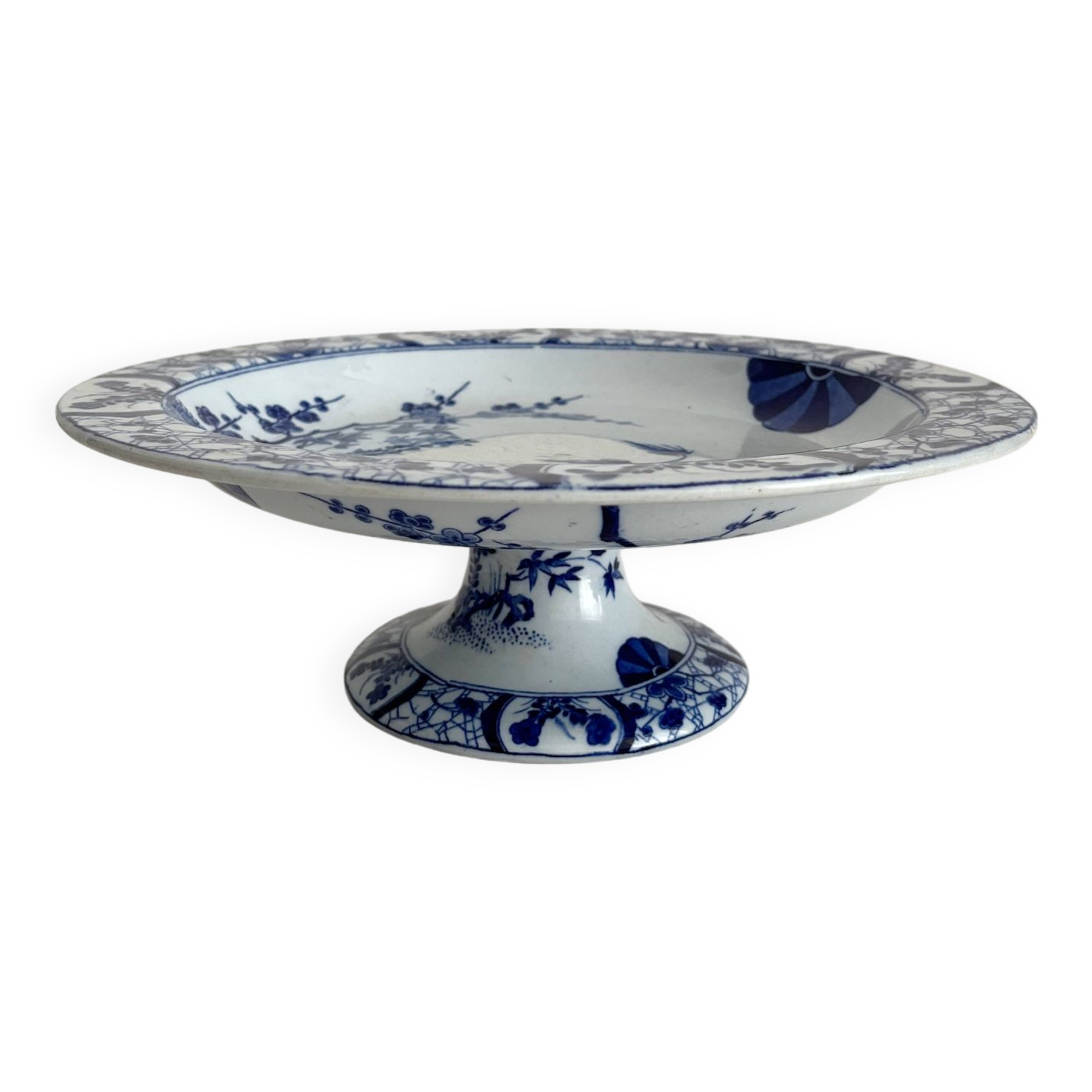 Ironstone fruit bowl "Japan" Creil and Montereau late 19th century