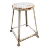 Industrial metal stool