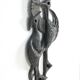 Brutalist Ars Munda resin wall decoration cranes - mid century modern