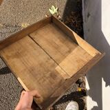 Old Solid Oak Farm Table