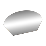 Smoked beveled mirror