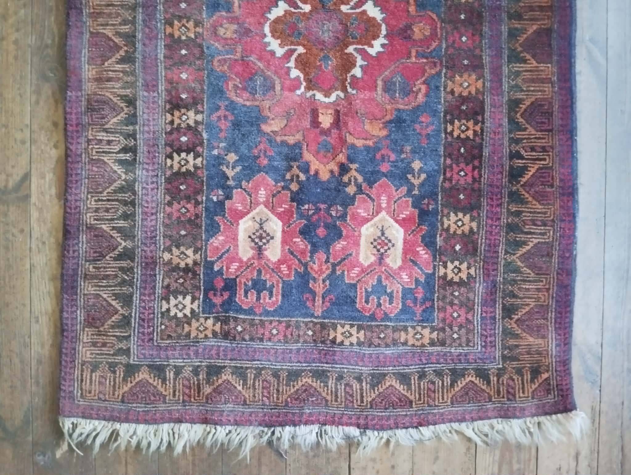 Tapis Afghan Beloutch fait main 150x91cm