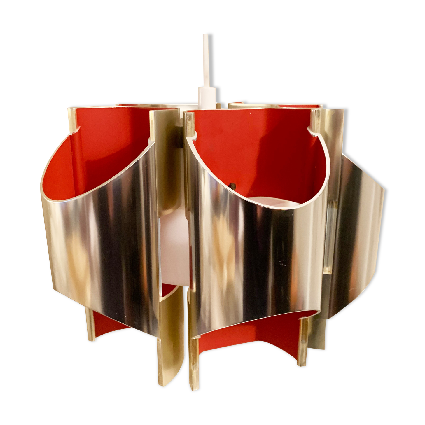 Pendant lamp pantre by bent karlby for lyfa denmark - danish design - collectible - scandin