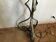 Art Deco wrought iron lamppost circa 1900
