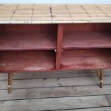 Enfilade vintage en rotin