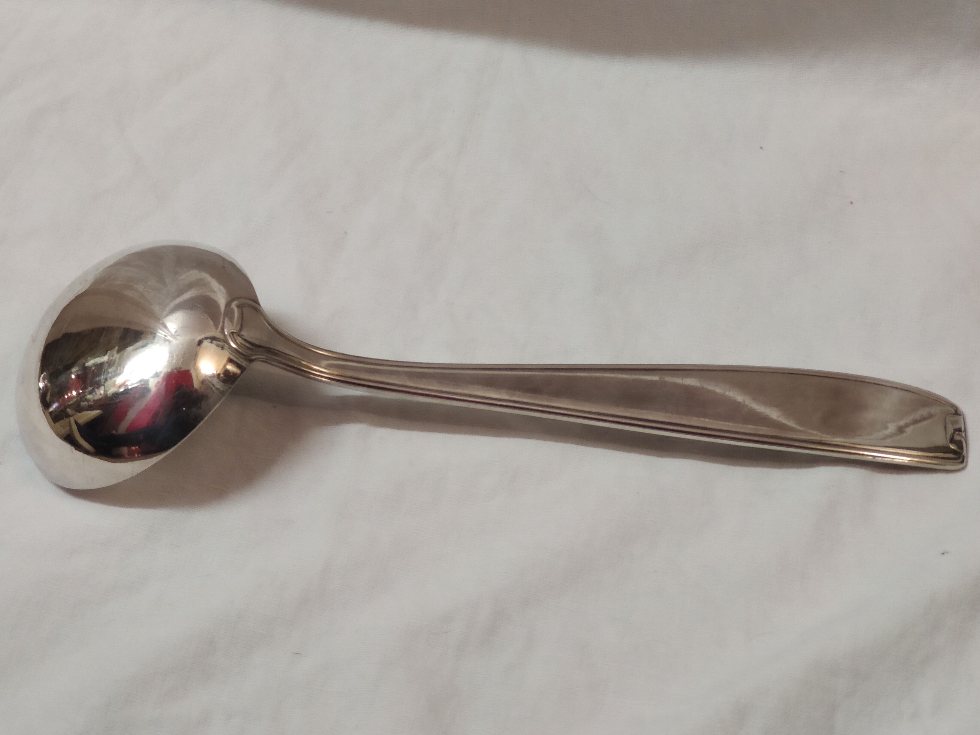 Ladle, Art Deco Silver Metal