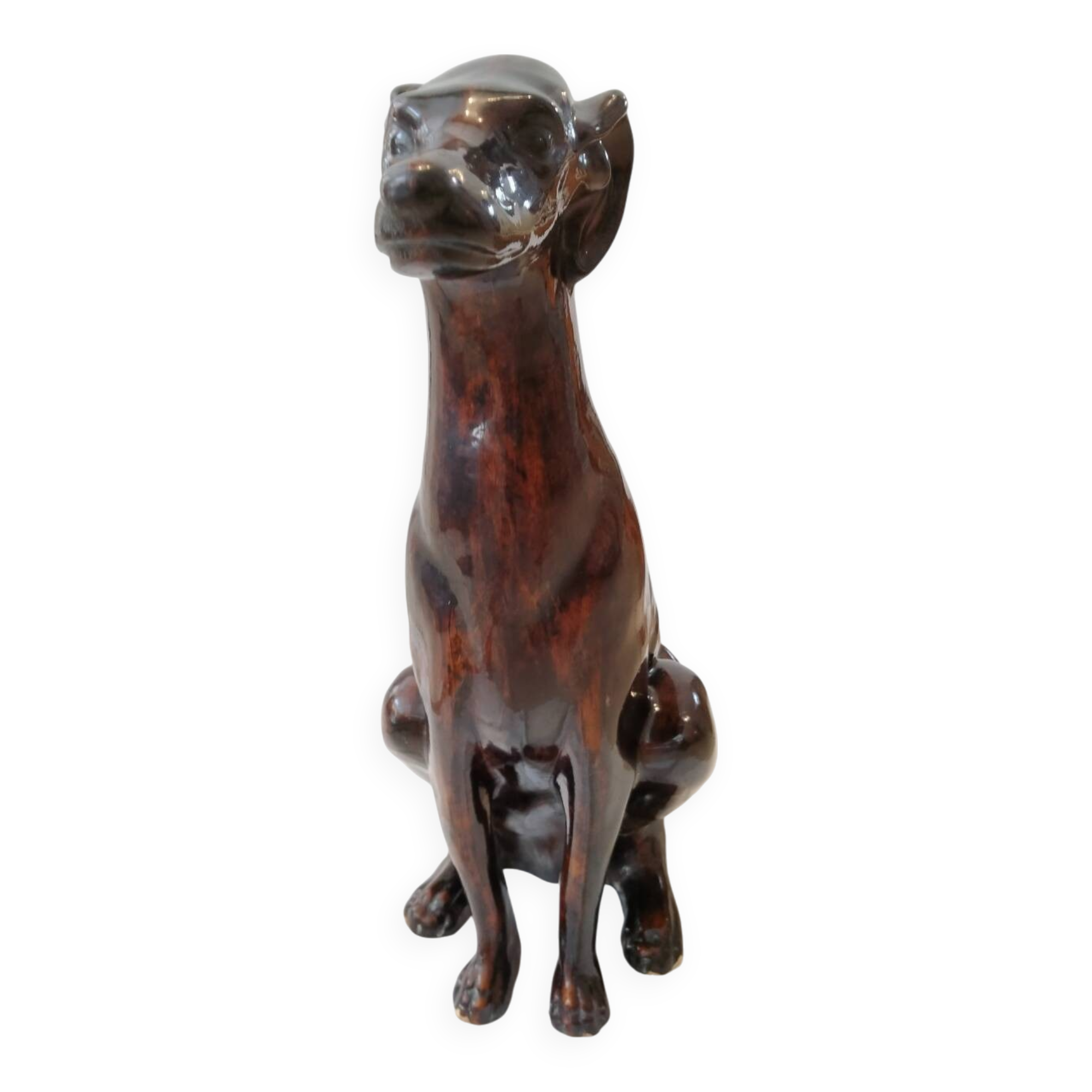 Greyhound statue from the early 20th century