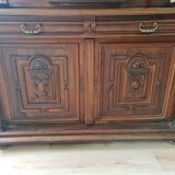 Buffet deux corps type Henri II , période renaissance XIXe siècle