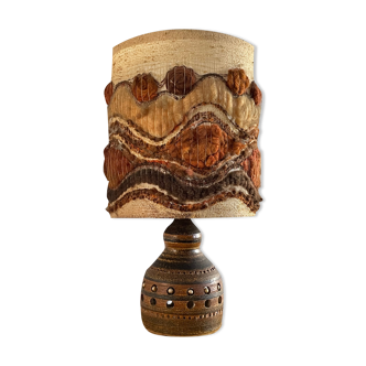 Ceramic lamp by Georges Pelletier, France 1970s