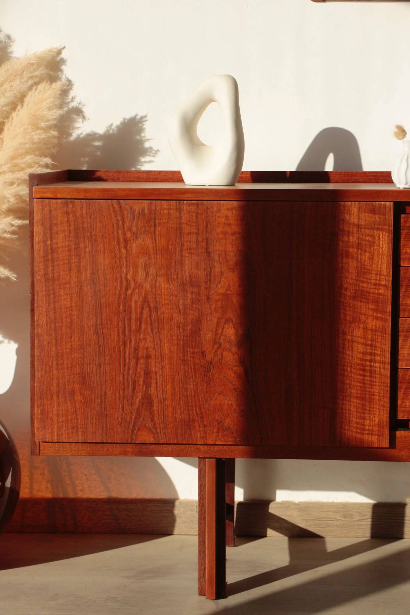 Large Scandinavian teak sideboard – Danish design – 1960s
