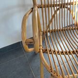 Rattan armchair