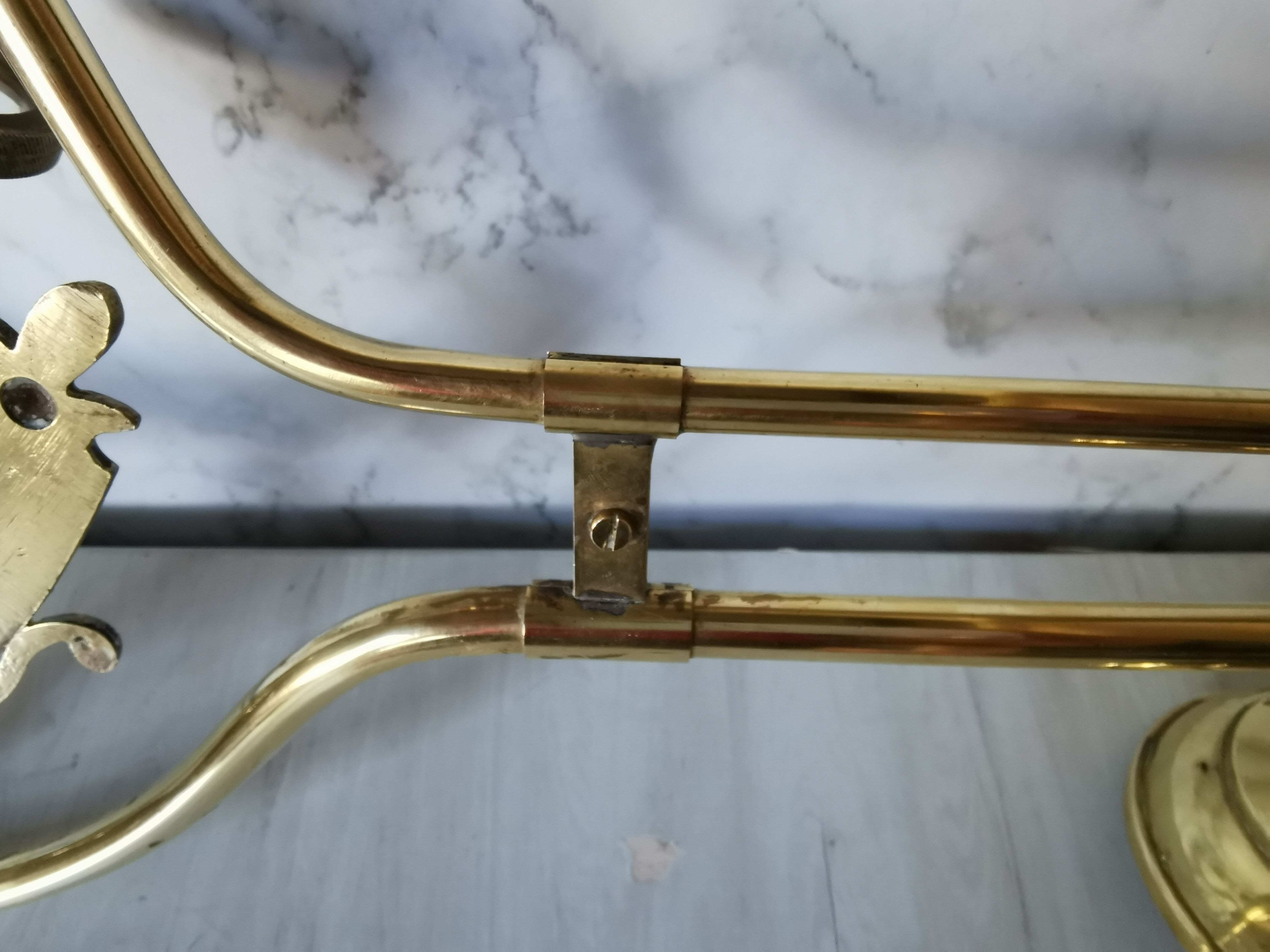 Brass billiard chandelier marine decoration