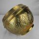 old gilded brass flower pot shabby chic old brass flowers pot
