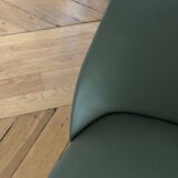 Leather chair color olive, year 50