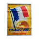 Original poster "Engage, re-engage in the Army" 60x78cm 1939