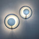 Two wall light  Vega de Cesaro & AMICO Edition Tre CI Luce circa 1980