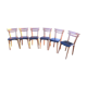Set de 6 chaises scandinaves