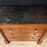 Empire Mahogany Commode